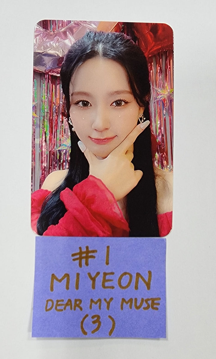 (g) I-DLE "I Feel" - Dear My Muse Fansign Event Photocard - HALLYUSUPERSTORE
