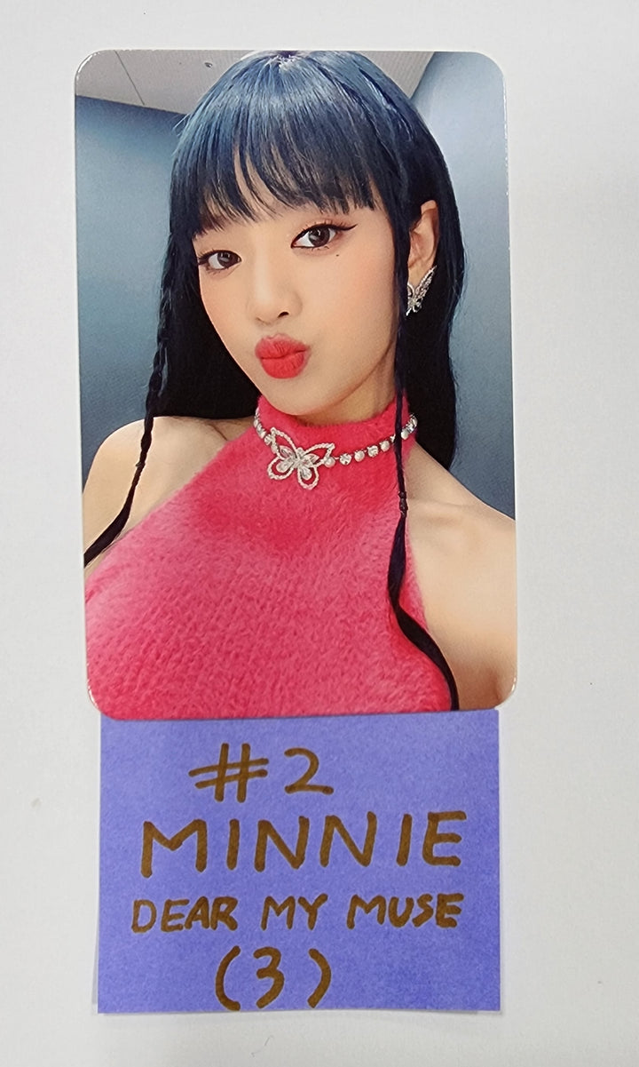 (g) I-DLE "I Feel" - Dear My Muse Fansign Event Photocard - HALLYUSUPERSTORE