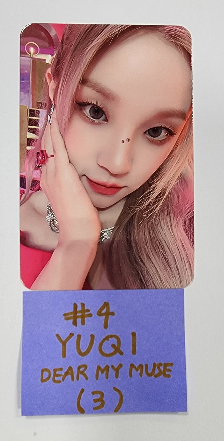 (g) I-DLE "I Feel" - Dear My Muse Fansign Event Photocard - HALLYUSUPERSTORE