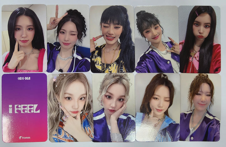 (g) I-DLE "I Feel" - Fromm Fansign Event Photocard - HALLYUSUPERSTORE