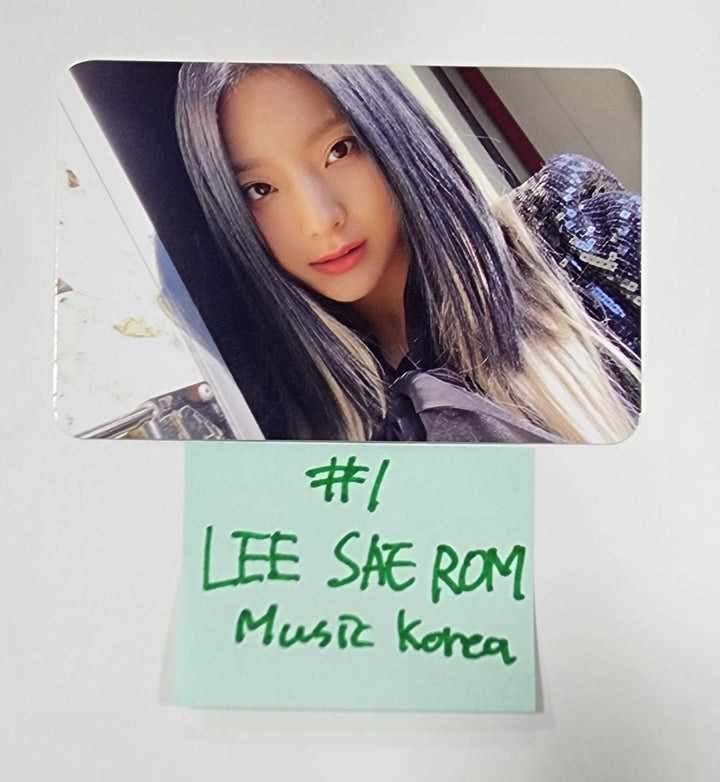 Fromis_9 "Unlock My World" - Music Korea Fansign Event Photocard - HALLYUSUPERSTORE