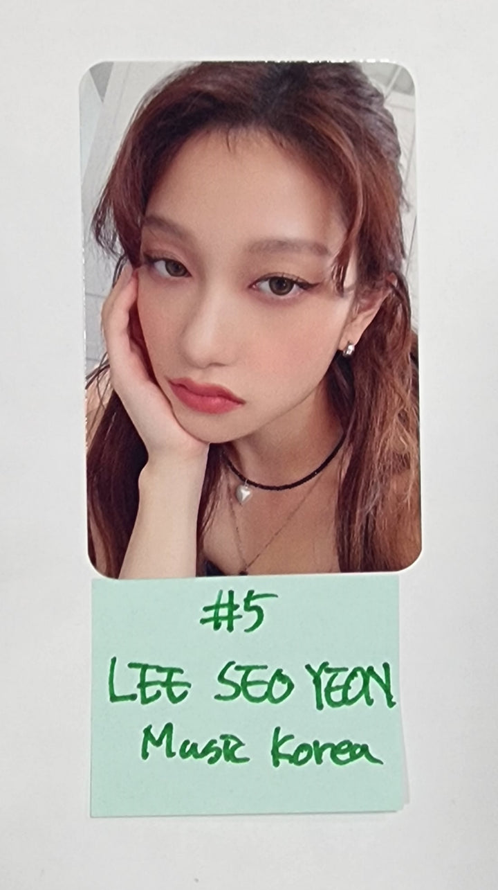 Fromis_9 "Unlock My World" - Music Korea Fansign Event Photocard - HALLYUSUPERSTORE
