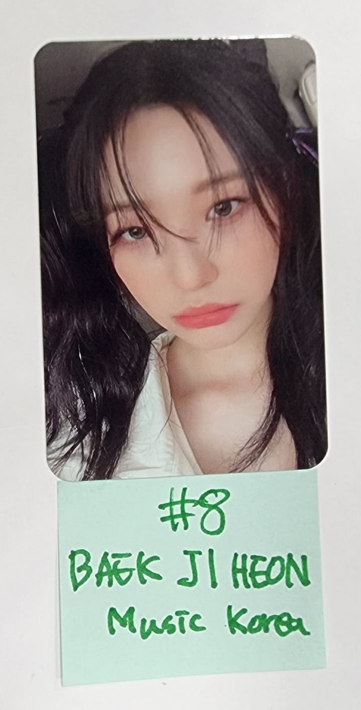 Fromis_9 "Unlock My World" - Music Korea Fansign Event Photocard - HALLYUSUPERSTORE