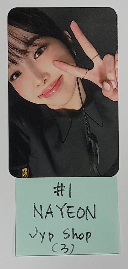 Twice 5th "World Tour Ready To Be" - JYP Shop MD Event Photocard - HALLYUSUPERSTORE