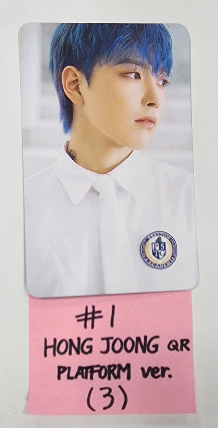 ATEEZ "THE WORLD EP.2 " 9th Mini - Official Photocard (Platform Ver.) (1) - HALLYUSUPERSTORE