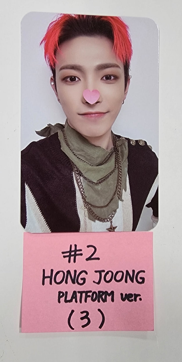 ATEEZ "THE WORLD EP.2 " 9th Mini - Official Photocard (Platform Ver.) (1) - HALLYUSUPERSTORE