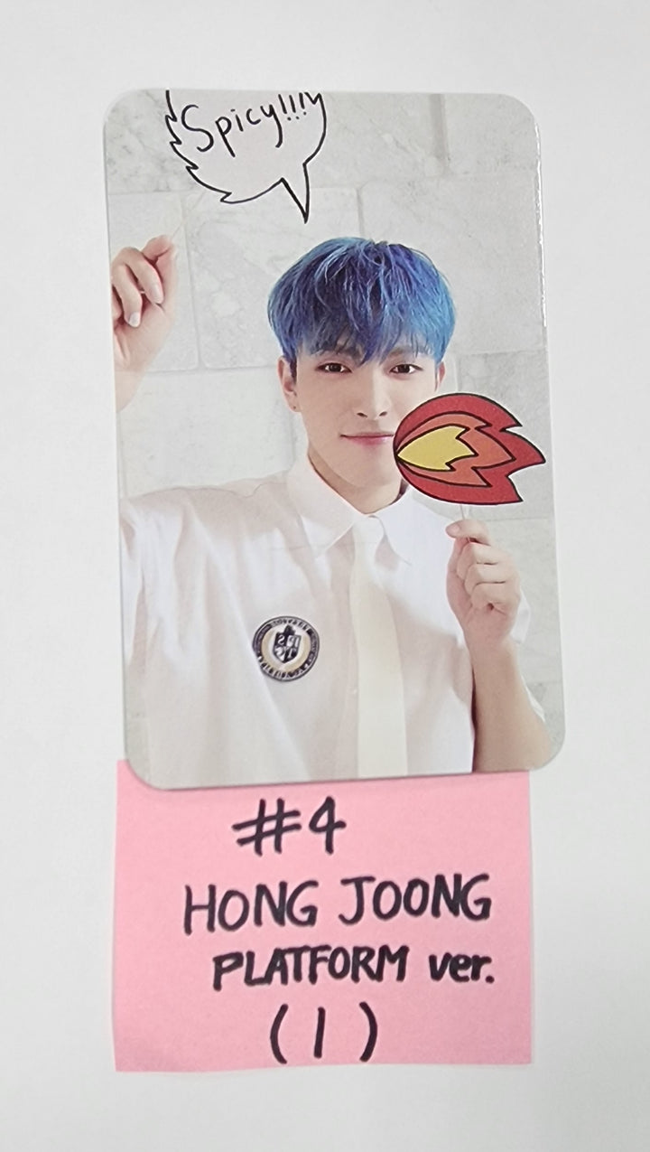 ATEEZ "THE WORLD EP.2 " 9th Mini - Official Photocard (Platform Ver.) (1) - HALLYUSUPERSTORE