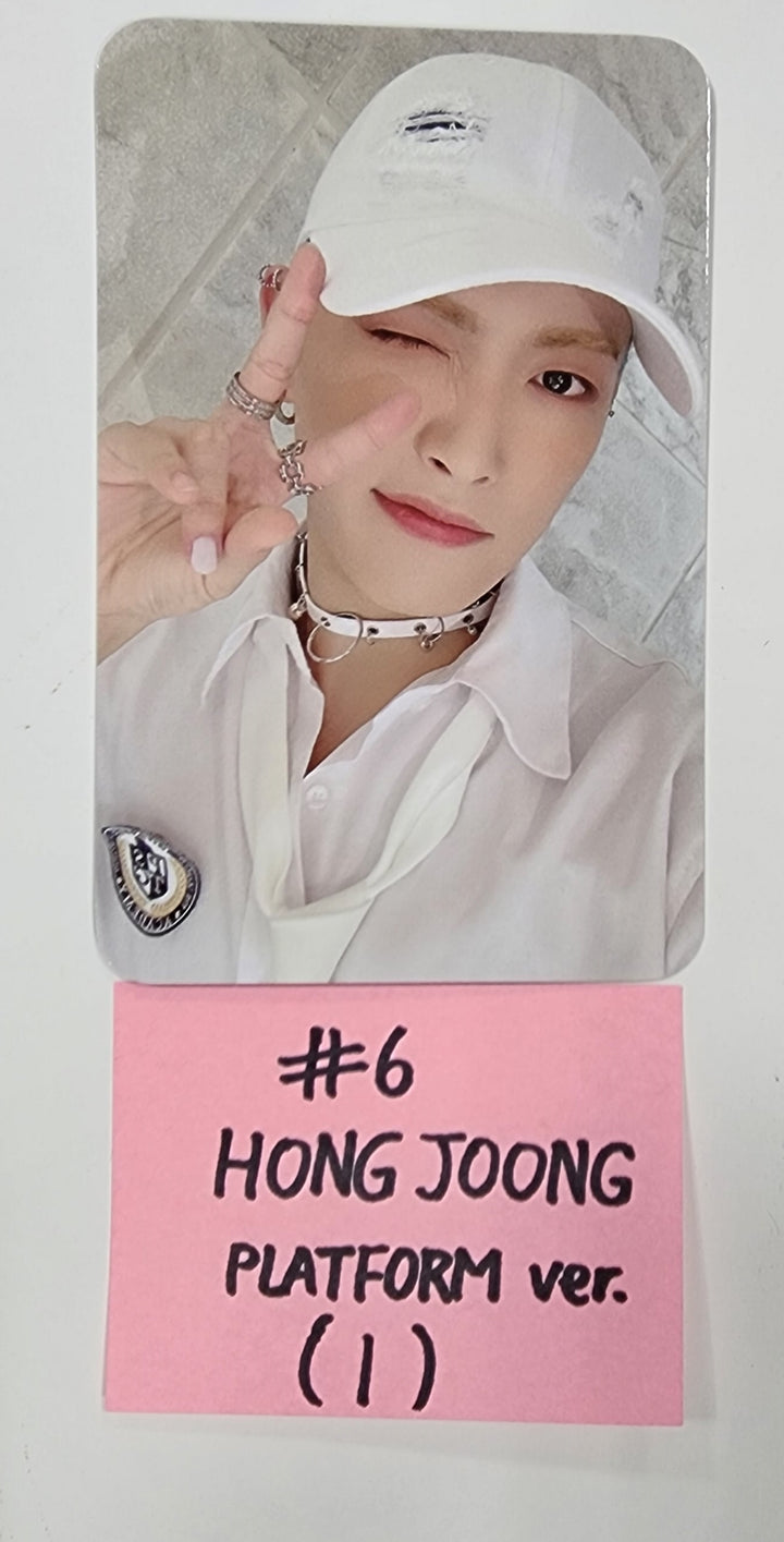 ATEEZ "THE WORLD EP.2 " 9th Mini - Official Photocard (Platform Ver.) (1) - HALLYUSUPERSTORE