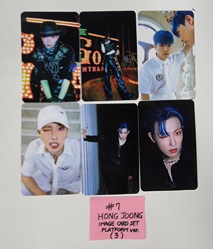 ATEEZ "THE WORLD EP.2 " 9th Mini - Official Photocard (Platform Ver.) (1) - HALLYUSUPERSTORE