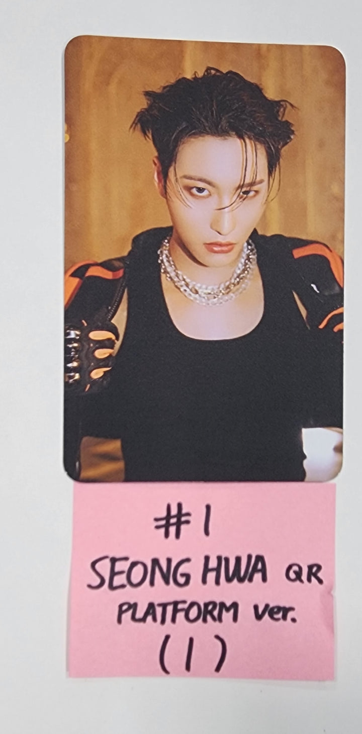 ATEEZ "THE WORLD EP.2 " 9th Mini - Official Photocard (Platform Ver.) (1) - HALLYUSUPERSTORE