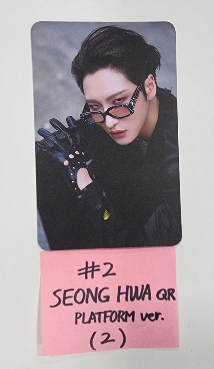 ATEEZ "THE WORLD EP.2 " 9th Mini - Official Photocard (Platform Ver.) (1) - HALLYUSUPERSTORE