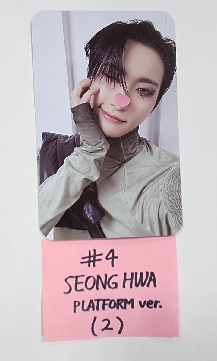 ATEEZ "THE WORLD EP.2 " 9th Mini - Official Photocard (Platform Ver.) (1) - HALLYUSUPERSTORE