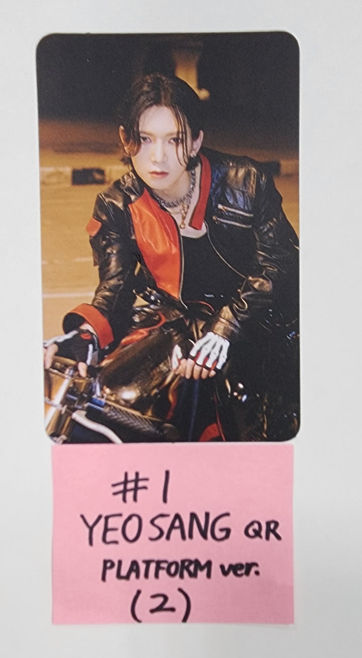 ATEEZ "THE WORLD EP.2 " 9th Mini - Official Photocard (Platform Ver.) (1) - HALLYUSUPERSTORE