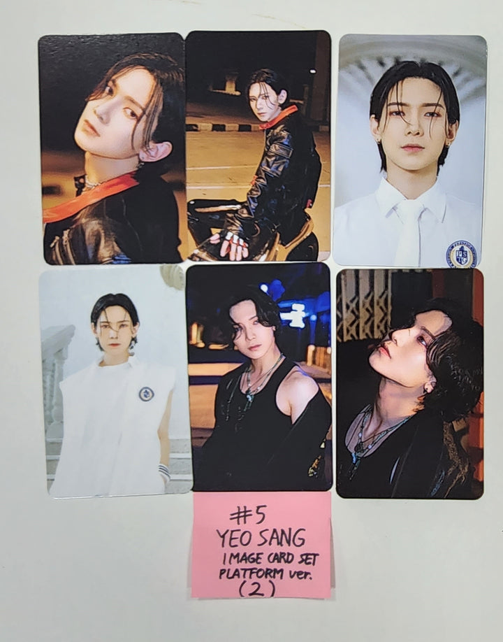 ATEEZ "THE WORLD EP.2 " 9th Mini - Official Photocard (Platform Ver.) (1) - HALLYUSUPERSTORE