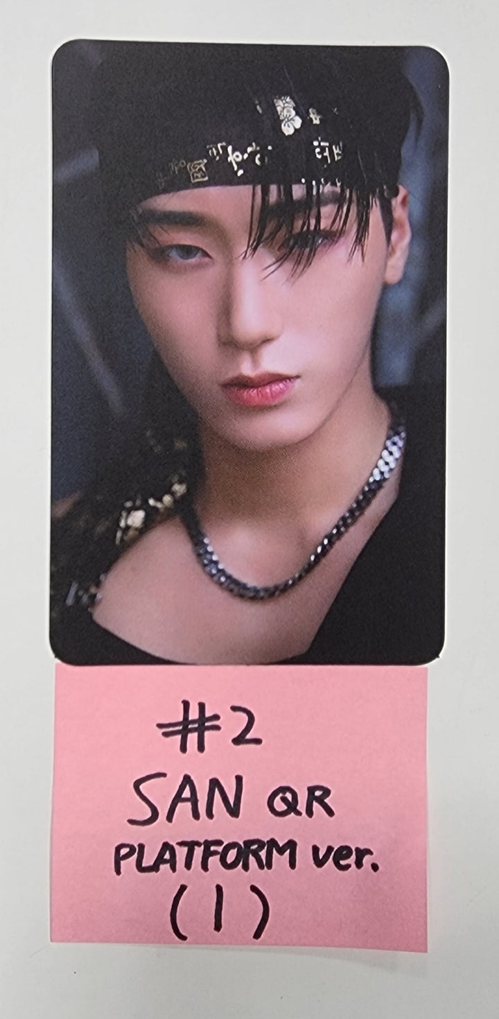 ATEEZ "THE WORLD EP.2 " 9th Mini - Official Photocard (Platform Ver.) (2) - HALLYUSUPERSTORE