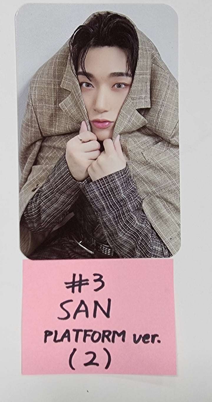 ATEEZ "THE WORLD EP.2 " 9th Mini - Official Photocard (Platform Ver.) (2) - HALLYUSUPERSTORE