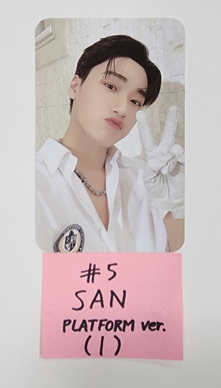 ATEEZ "THE WORLD EP.2 " 9th Mini - Official Photocard (Platform Ver.) (2) - HALLYUSUPERSTORE