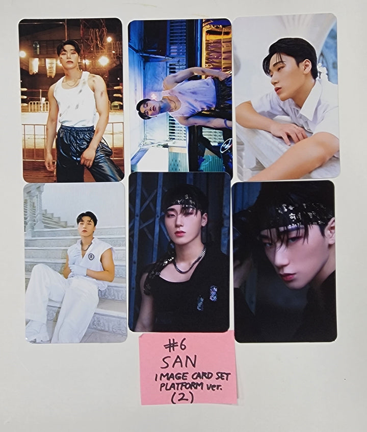 ATEEZ "THE WORLD EP.2 " 9th Mini - Official Photocard (Platform Ver.) (2) - HALLYUSUPERSTORE