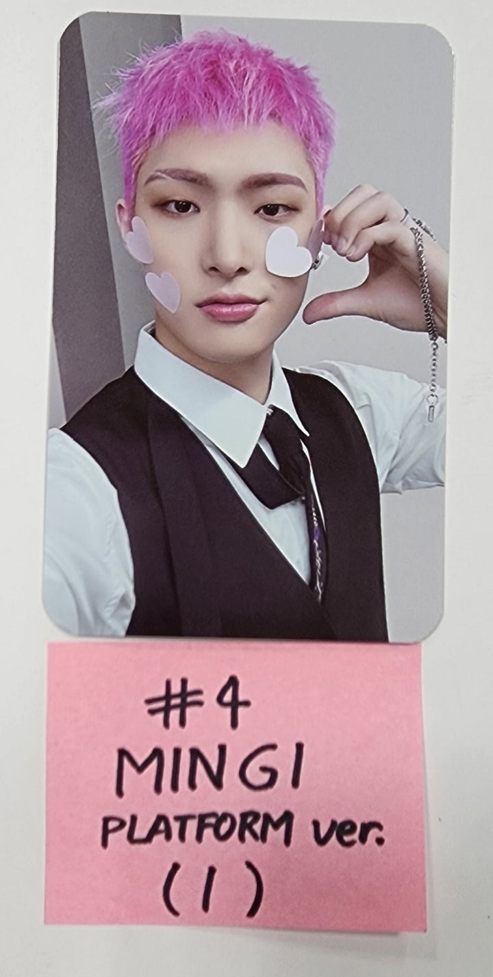 ATEEZ "THE WORLD EP.2 " 9th Mini - Official Photocard (Platform Ver.) (2) - HALLYUSUPERSTORE