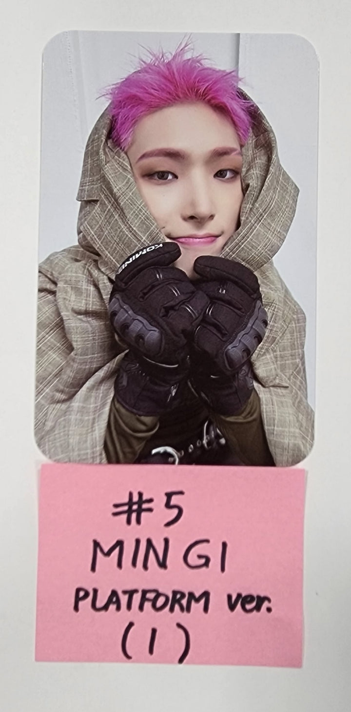 ATEEZ "THE WORLD EP.2 " 9th Mini - Official Photocard (Platform Ver.) (2) - HALLYUSUPERSTORE