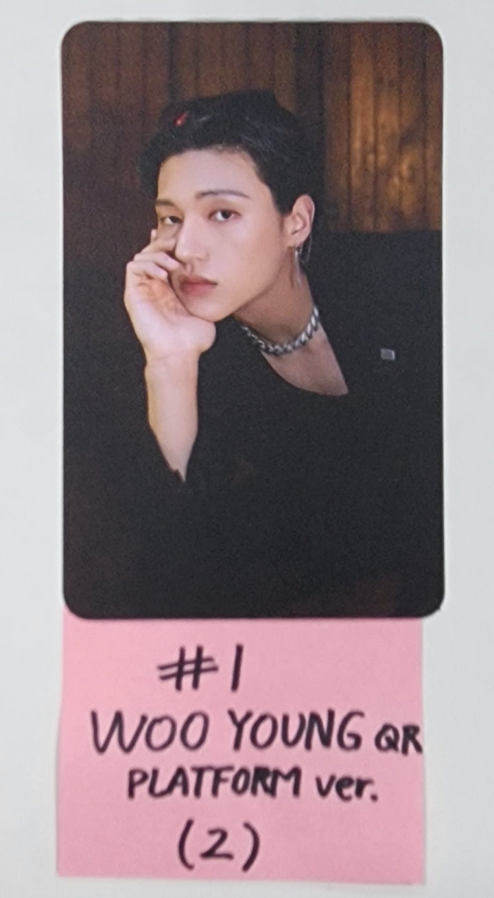 ATEEZ "THE WORLD EP.2 " 9th Mini - Official Photocard (Platform Ver.) (2) - HALLYUSUPERSTORE