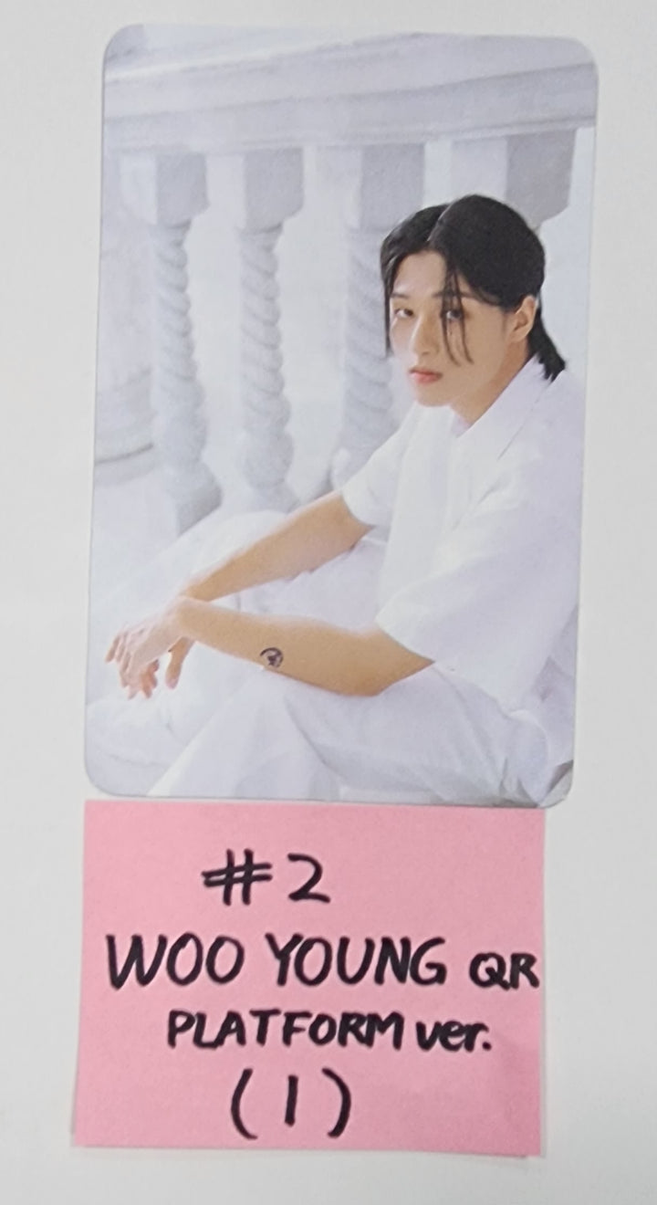 ATEEZ "THE WORLD EP.2 " 9th Mini - Official Photocard (Platform Ver.) (2) - HALLYUSUPERSTORE