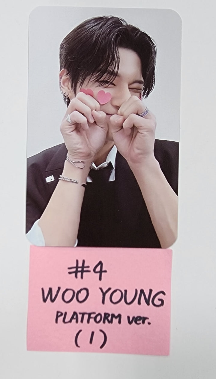 ATEEZ "THE WORLD EP.2 " 9th Mini - Official Photocard (Platform Ver.) (2) - HALLYUSUPERSTORE
