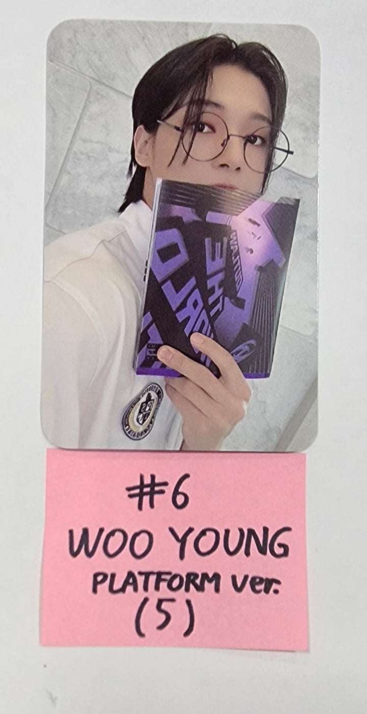 ATEEZ "THE WORLD EP.2 " 9th Mini - Official Photocard (Platform Ver.) (2) - HALLYUSUPERSTORE