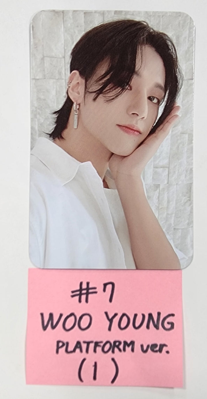ATEEZ "THE WORLD EP.2 " 9th Mini - Official Photocard (Platform Ver.) (2) - HALLYUSUPERSTORE