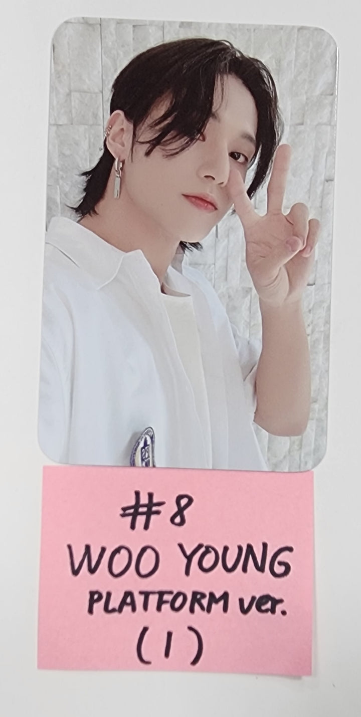 ATEEZ "THE WORLD EP.2 " 9th Mini - Official Photocard (Platform Ver.) (2) - HALLYUSUPERSTORE