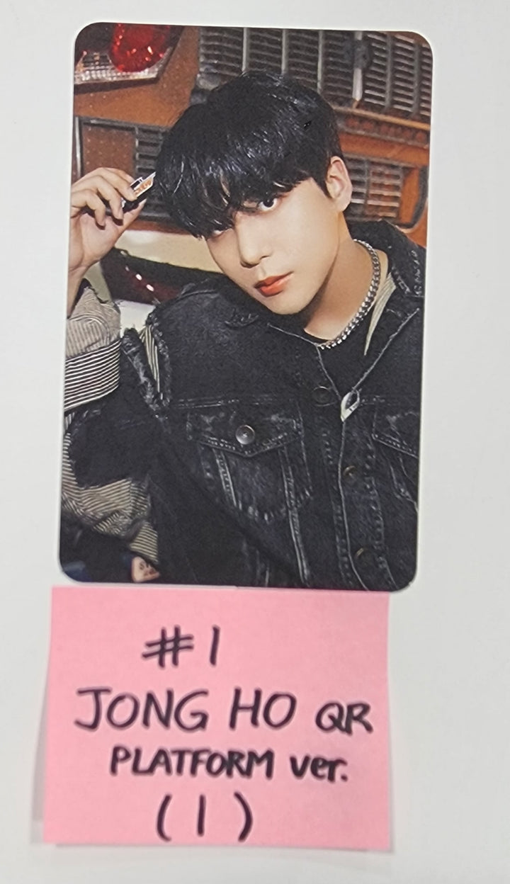 ATEEZ "THE WORLD EP.2 " 9th Mini - Official Photocard (Platform Ver.) (2) - HALLYUSUPERSTORE