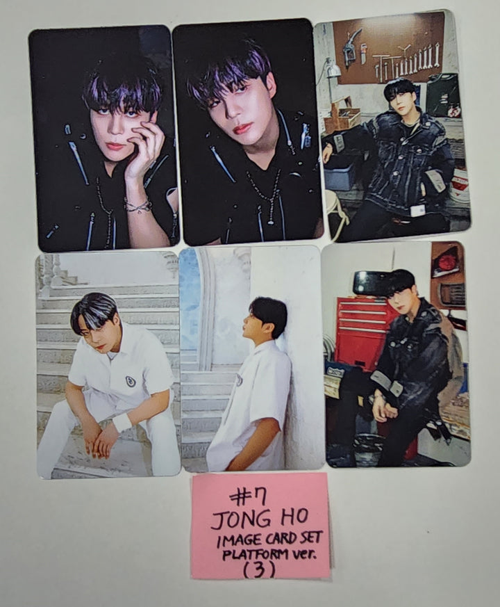 ATEEZ "THE WORLD EP.2 " 9th Mini - Official Photocard (Platform Ver.) (2) - HALLYUSUPERSTORE