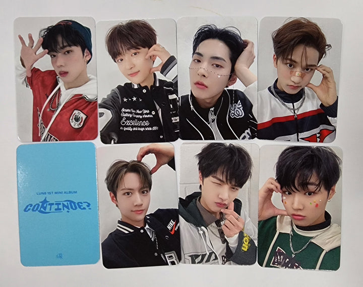 LUN8 "CONTINUE?" - Wonderwall Fansign Event Photocard - HALLYUSUPERSTORE