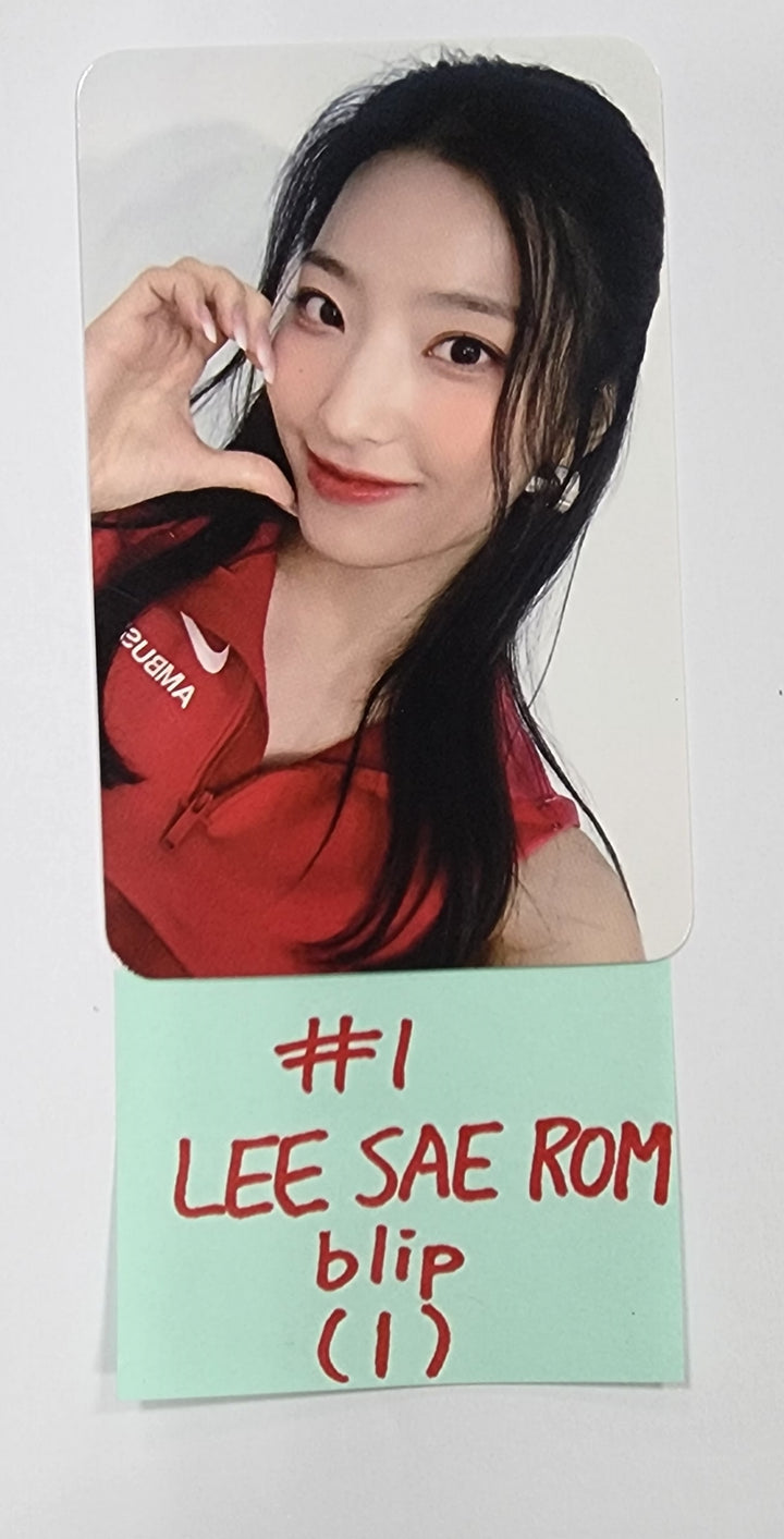 Fromis_9 "Unlock My World" - Blip Fansign Event Photocard - HALLYUSUPERSTORE