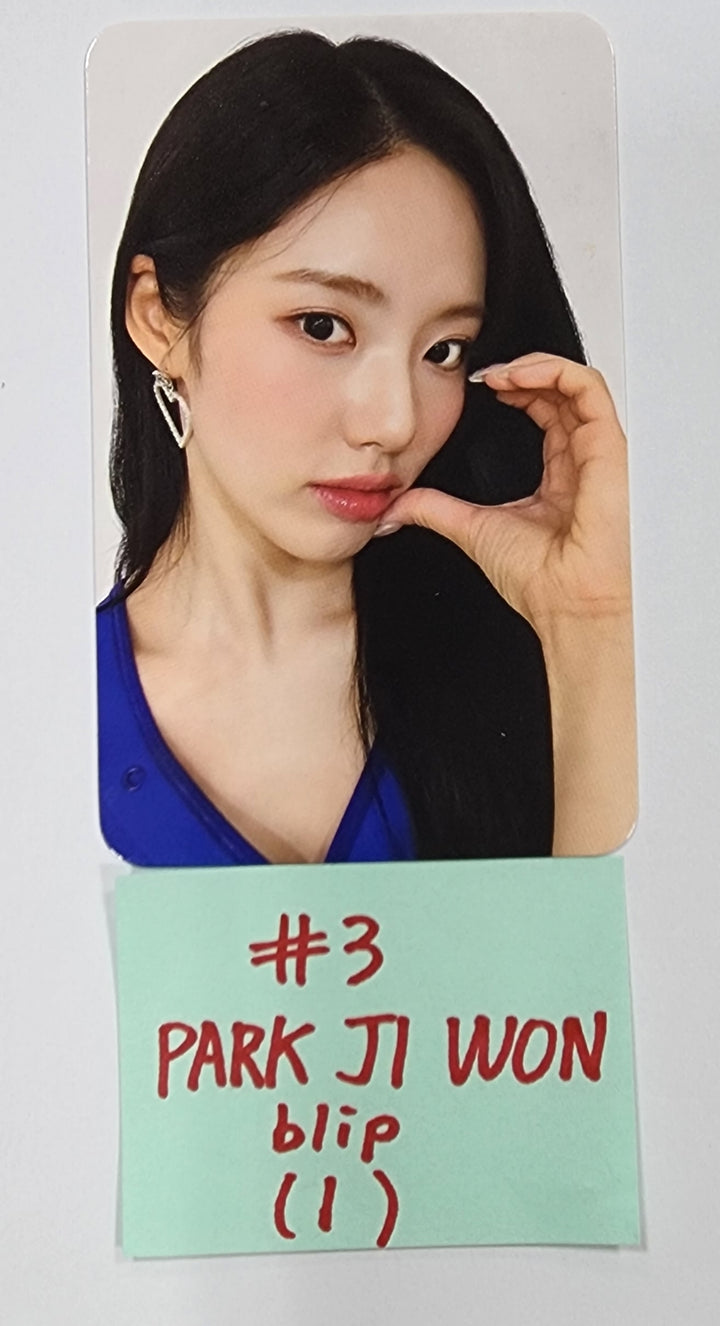 Fromis_9 "Unlock My World" - Blip Fansign Event Photocard - HALLYUSUPERSTORE