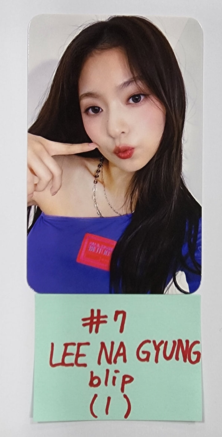 Fromis_9 "Unlock My World" - Blip Fansign Event Photocard - HALLYUSUPERSTORE