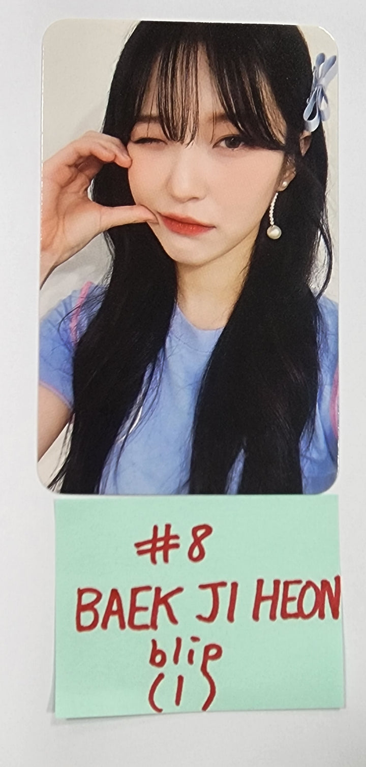 Fromis_9 "Unlock My World" - Blip Fansign Event Photocard - HALLYUSUPERSTORE