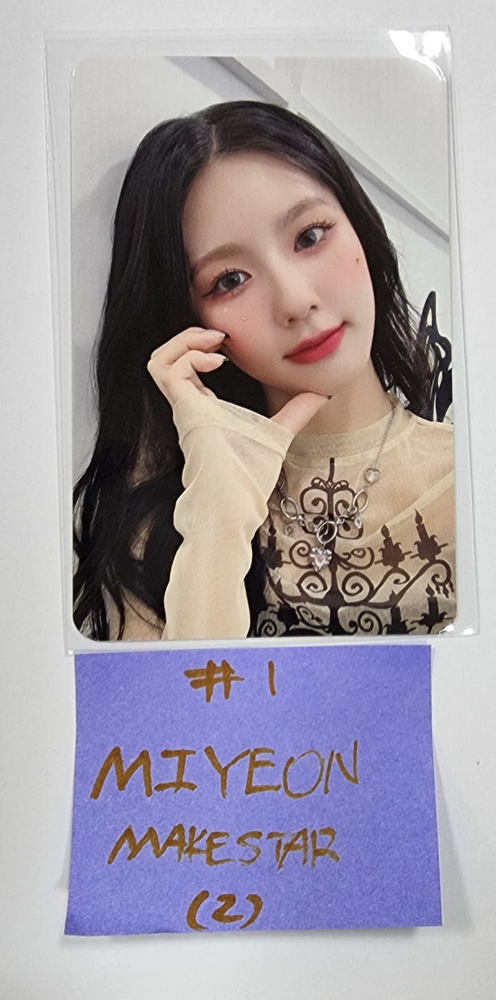 (g) I-DLE "I Feel" - Makestar Fansign Event Photocard Round 2 - HALLYUSUPERSTORE