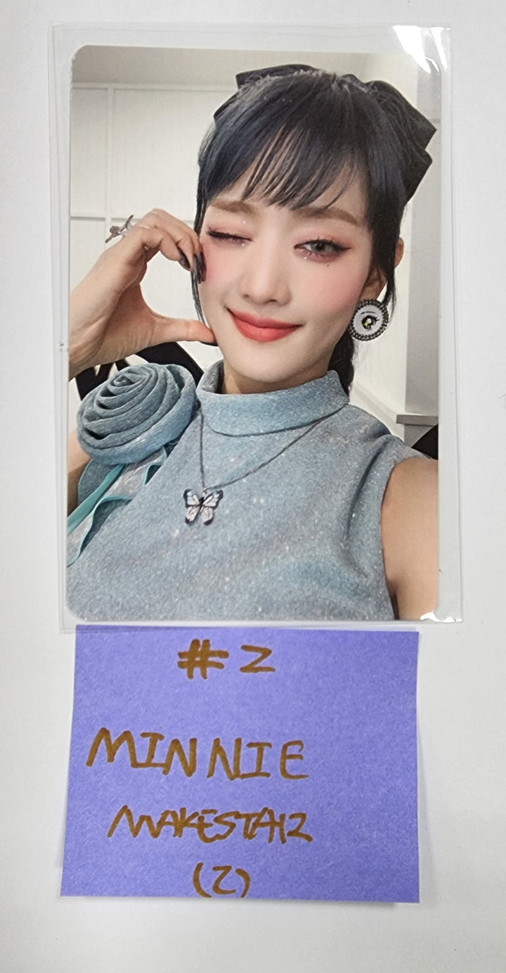 (g) I-DLE "I Feel" - Makestar Fansign Event Photocard Round 2 - HALLYUSUPERSTORE