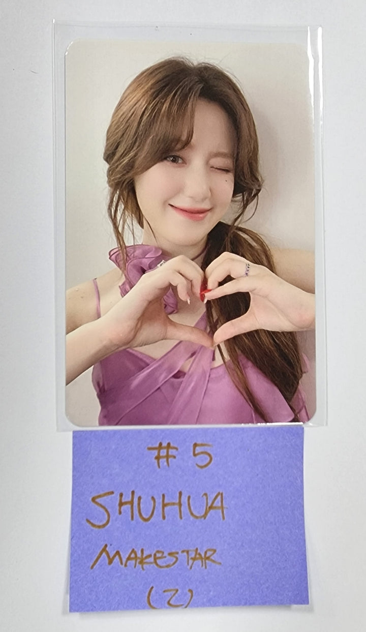 (g) I-DLE "I Feel" - Makestar Fansign Event Photocard Round 2 - HALLYUSUPERSTORE