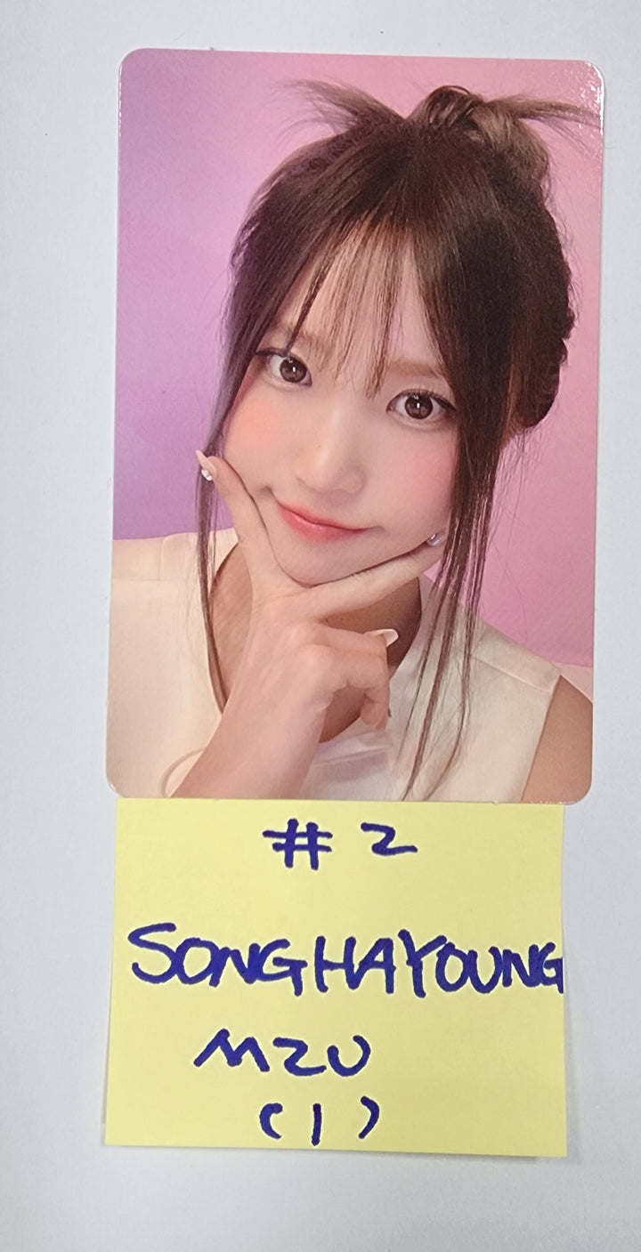 Fromis_9 "Unlock My World" - M2U Fansign Event Photocard - HALLYUSUPERSTORE