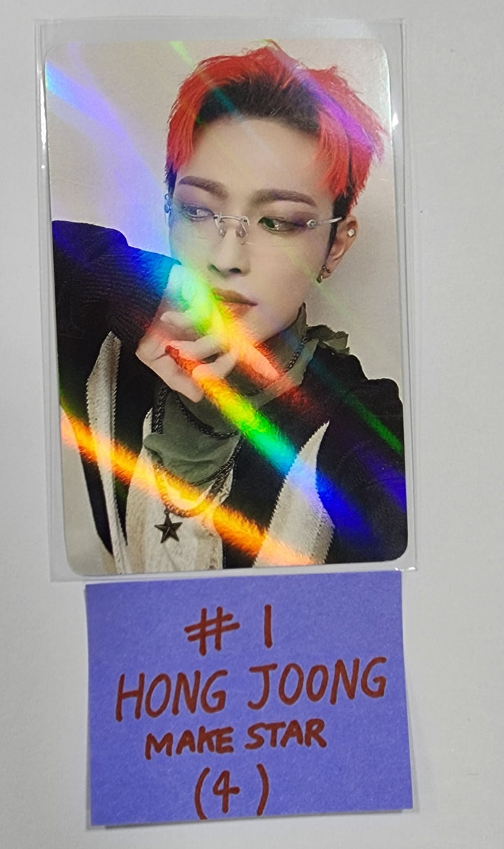 ATEEZ "THE WORLD EP.2 " - Makestar Pre-Order benefit Hologram Photocard - HALLYUSUPERSTORE