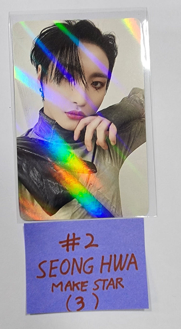 ATEEZ "THE WORLD EP.2 " - Makestar Pre-Order benefit Hologram Photocard - HALLYUSUPERSTORE