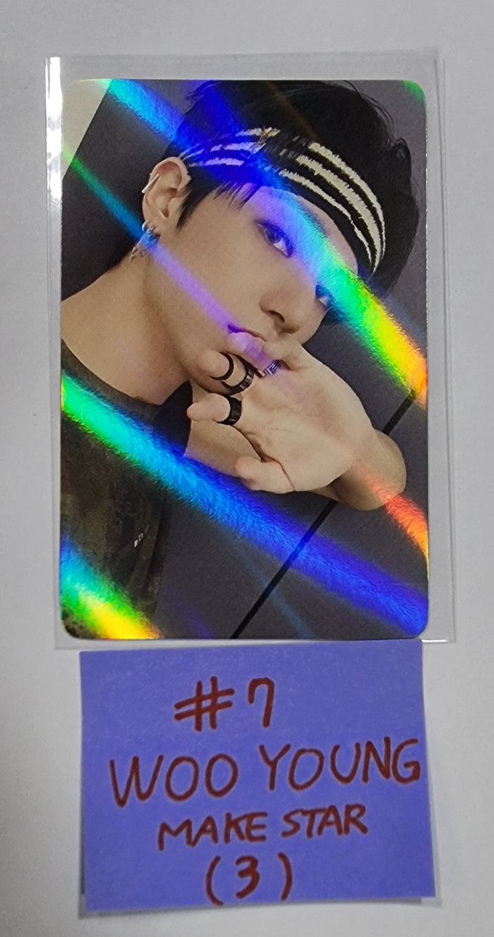 ATEEZ "THE WORLD EP.2 " - Makestar Pre-Order benefit Hologram Photocard - HALLYUSUPERSTORE