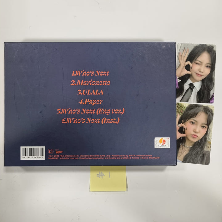 Lapillus "GIRL's ROUND Part. 2" - Hand Autographed(signed) Promo Album - HALLYUSUPERSTORE