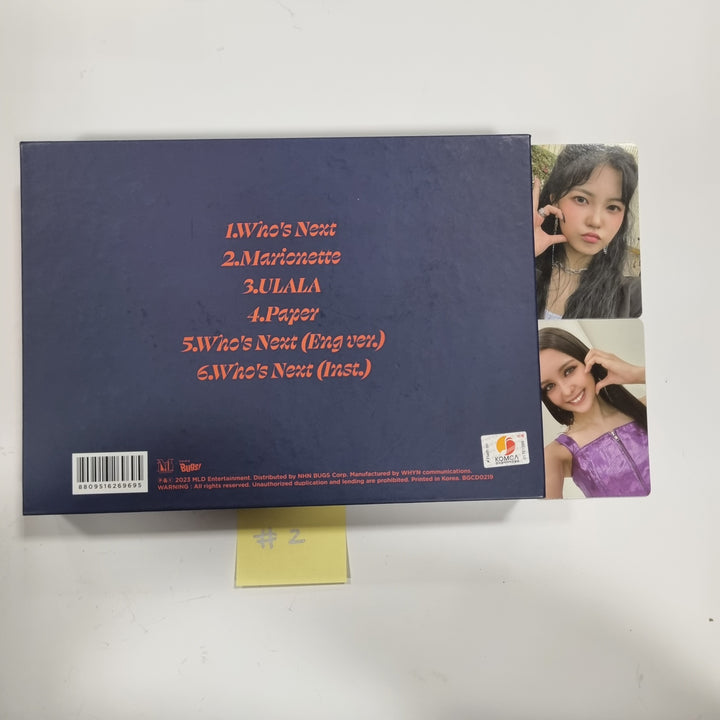 Lapillus "GIRL's ROUND Part. 2" - Hand Autographed(signed) Promo Album - HALLYUSUPERSTORE