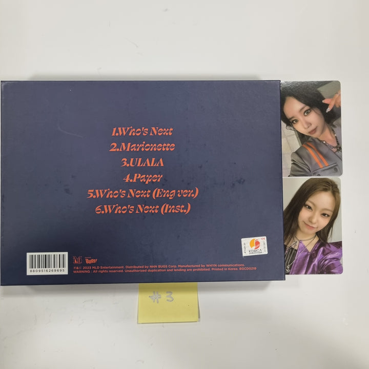 Lapillus "GIRL's ROUND Part. 2" - Hand Autographed(signed) Promo Album - HALLYUSUPERSTORE