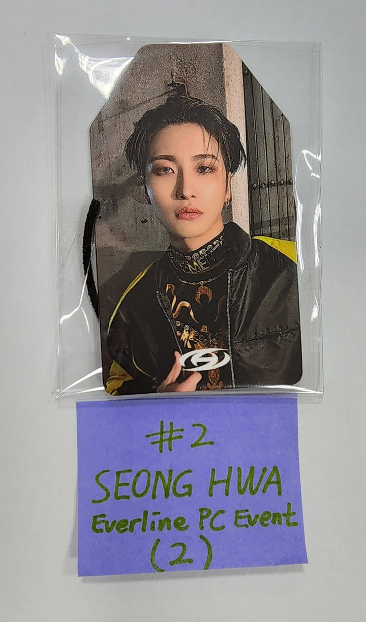 ATEEZ "THE WORLD EP.2 " - Everline Special Gift Event Photocard, Image Paper Tag - HALLYUSUPERSTORE