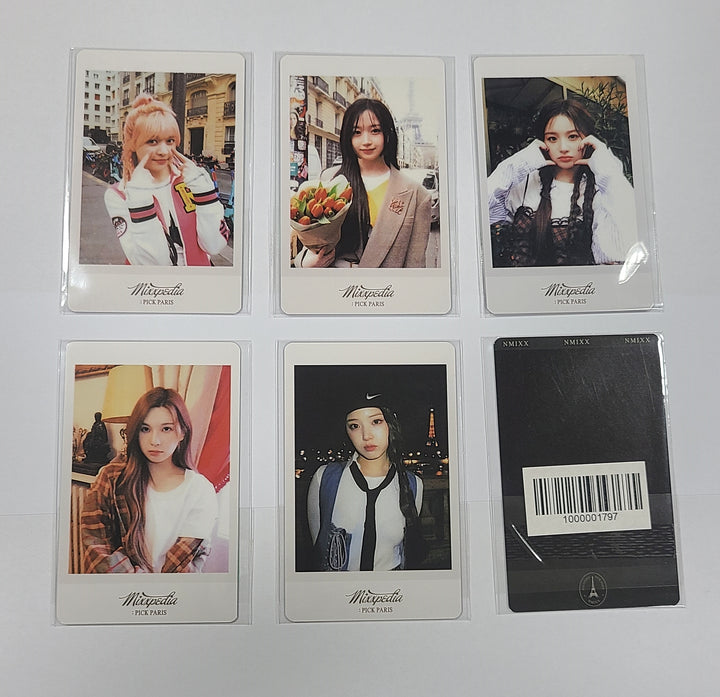 NMIXX "MIXXPEDIA : PICK PARIS" 2nd Photobook - JYP Shop Pre-Order Benefit Photocard - HALLYUSUPERSTORE
