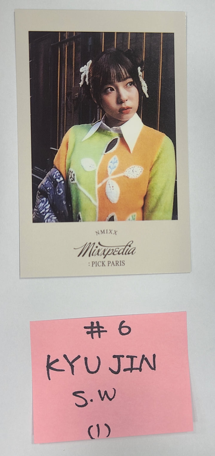 NMIXX "MIXXPEDIA : PICK PARIS" 2nd Photobook - Soundwave Pre-Order Benefit Photocard - HALLYUSUPERSTORE